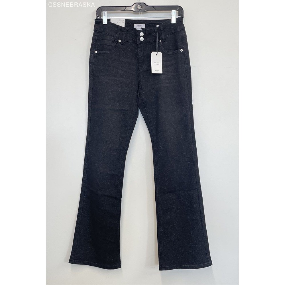 Forever 21 Black Denim Bootcut Jeans - Size 27